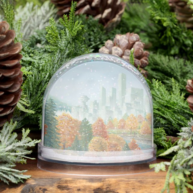 Vancouver Snow Globe Custom Vancouver Snowglobe (Winter)