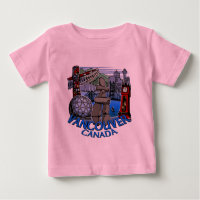 Vancouver Souvenir Baby T-shirts Landmark Baby Tee