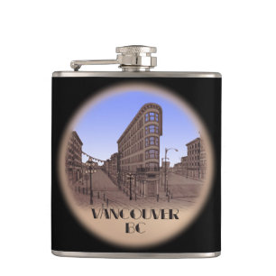 Vancouver Souvenir Flask Vancouver Gastown Gifts