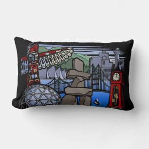 Vancouver Souvenir Pillow Vancouver Landmark Gifts