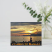 Vancouver Souvenir Postcards Inukshuk Landmark (Standing Front)