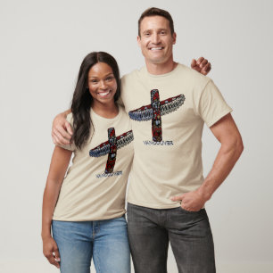 Vancouver Souvenir Shirt Totem Pole Jersey