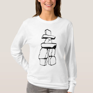 Vancouver Souvenir Womens Vancouver Inukshuk Shirt