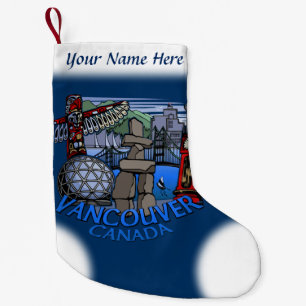 Vancouver Stocking Vancouver Christmas Stocking