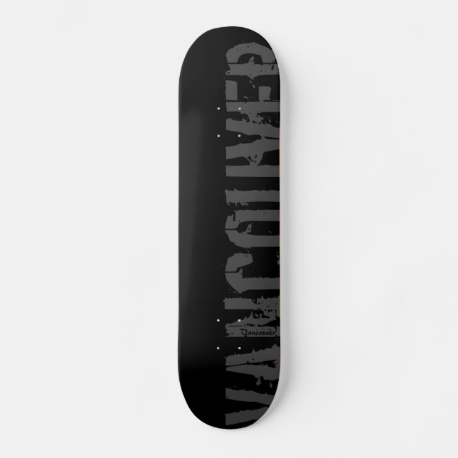 Vancouver -- Urban Style - Skateboard (Front)