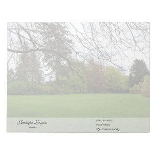 Vancouver Van Dusen Botanical Garden Notepad