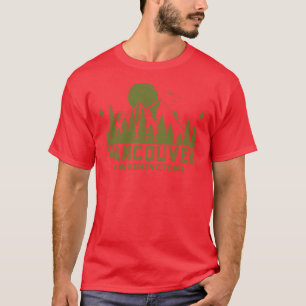 Vancouver Washington Mountain Sight retro T-Shirt