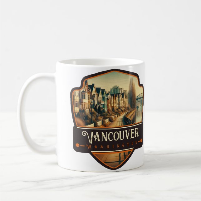 Vancouver, Washington| Vintage Coffee Mug (Left)