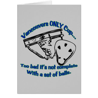Vancouver's Only Cup Card