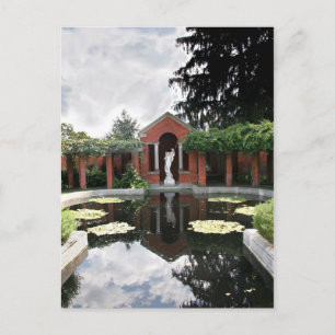 Vanderbilt Garden Pool Postcard