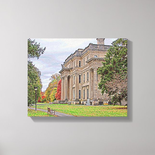 Vanderbuilt Mansion Canvas Print (Front)