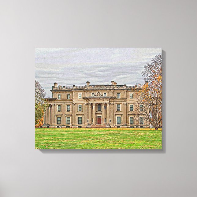 Vanderbuilt Mansion Canvas Print (Front)
