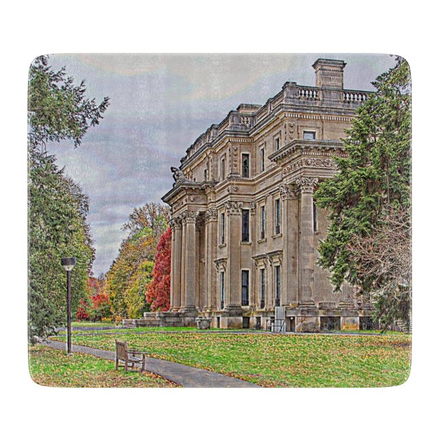 Vanderbuilt Mansion Cutting Board (Front)