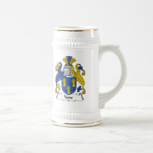 Vane Family Crest Beer Stein