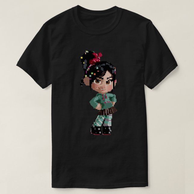 Vanellope Pixel  T-Shirt (Design Front)