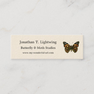 Vanessa cardui - The Painted Lady Butterfly Busine Mini Business Card