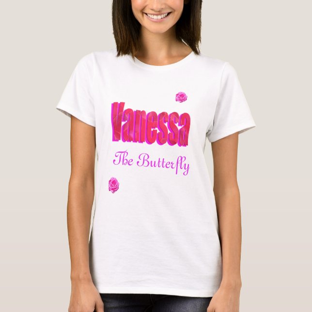 Vanessa Name Logo, T-Shirt (Front)