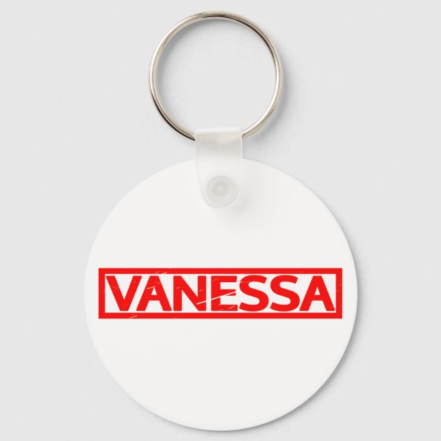 Vanessa Stamp Key Ring (Front)