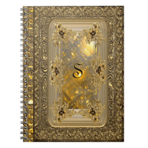 Vanfleet Mirage Victorian Monogram Spiral Notebook