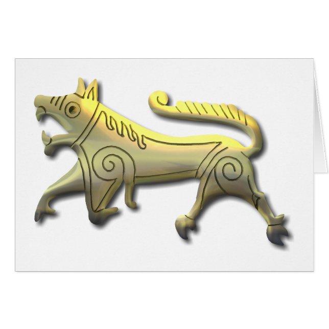 Vang Runestone-etched gold (Front Horizontal)