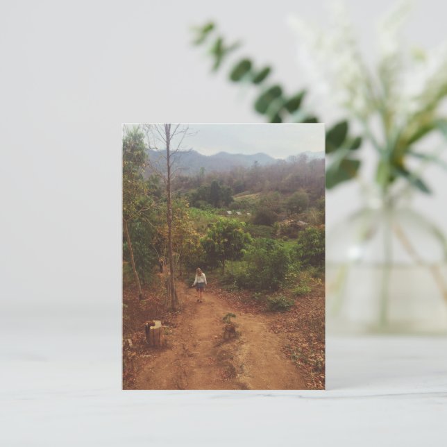 Vang Vieng Holiday Postcard (Standing Front)