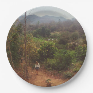 Vang Vieng Paper Plate