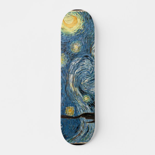 Vangogh Starry Night Skateboard Pro (Front)
