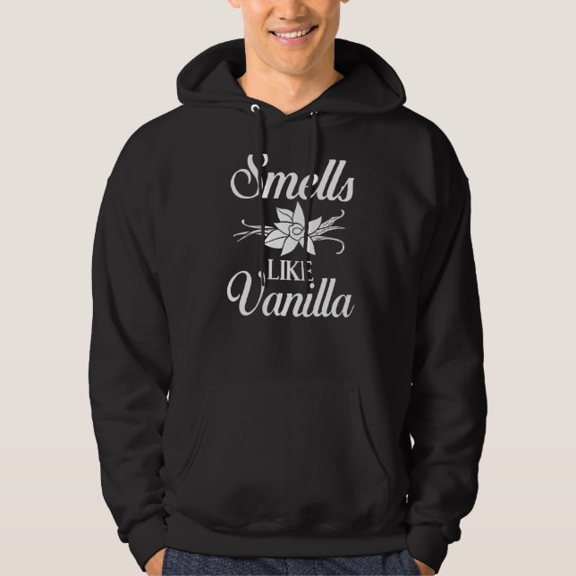 Vanilla Beans Extract Bourbon Ice Cream Paste Powd Hoodie (Front)