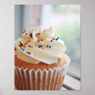 Vanilla Cupcake Photograph lll Print