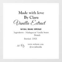Vanilla extract homemade add ingredients weight de