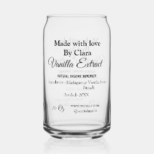 Vanilla extract homemade add ingredients weight de can glass