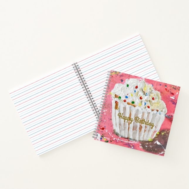 Vanilla Frosting Notebook (Inside)