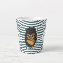 Vanilla Gorilla Small Latte Ceramic Mug 