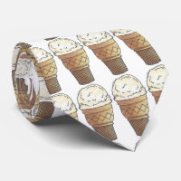 Vanilla Ice Cream Cake Cone Scoop Summertime Food