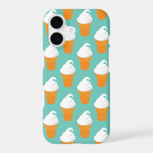 Vanilla Ice Cream Cone Pattern