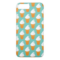 Vanilla Ice Cream Cone Pattern