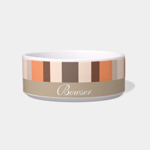 Vanilla Melon Stripes Bowl