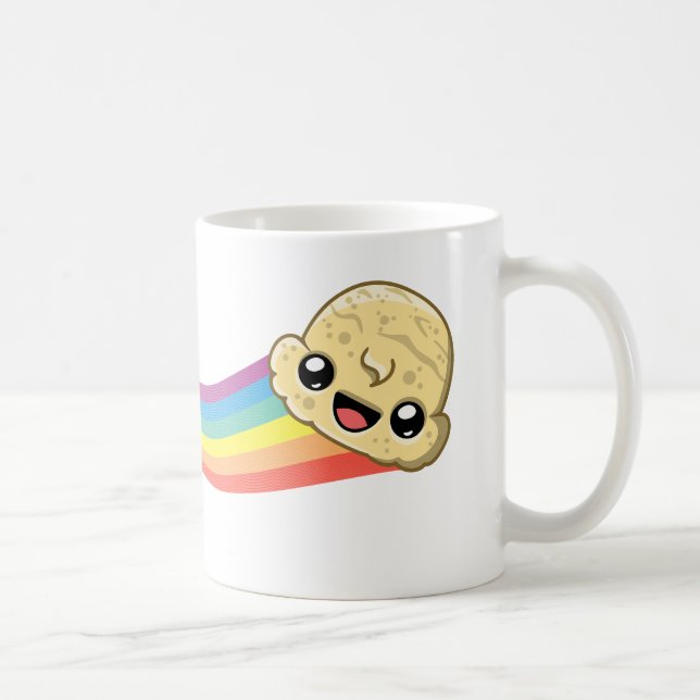 Vanilla Scoop - Rainbow Trail Coffee Mug (Right)