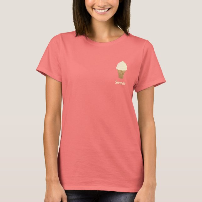 Vanilla Soft Serve T-Shirt (Front)
