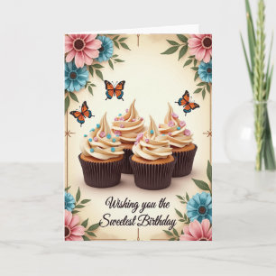 Vanilla Swirl Birthday Card