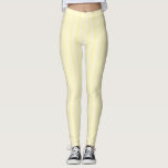 Vanilla Yellow White Colours Modern Template Leggings<br><div class="desc">Vanilla Yellow White Colours Modern Template Elegant Leggings.</div>