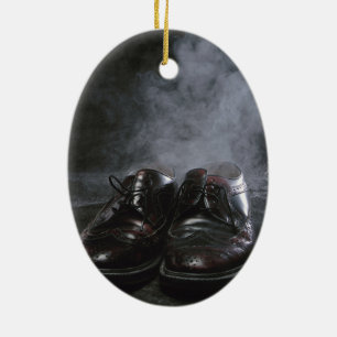 Vanished Shoes and smoke Ceramic Tree Decoration