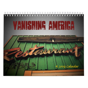 Vanishing America Calendar - Customised