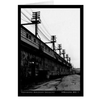 Vanishing American Industry Urban Industrial Print