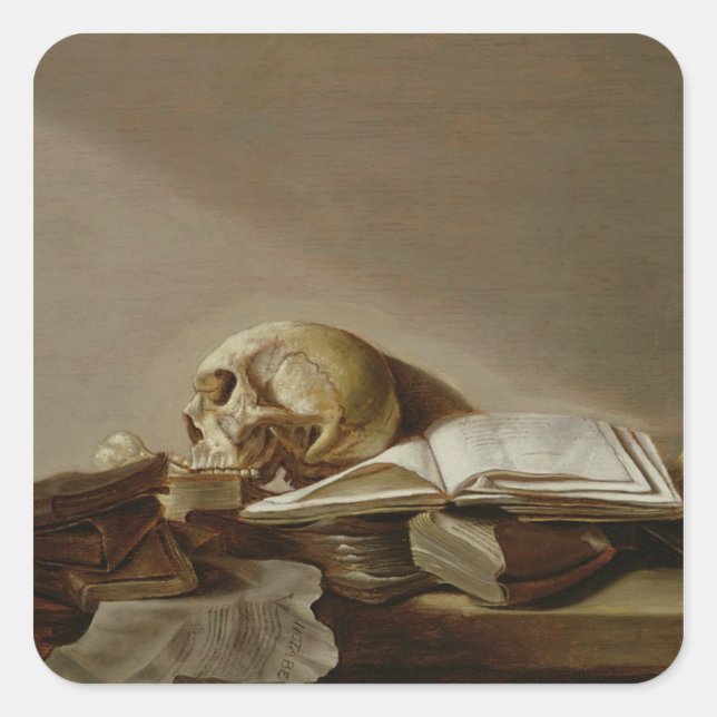 Vanitas 2 square sticker (Front)