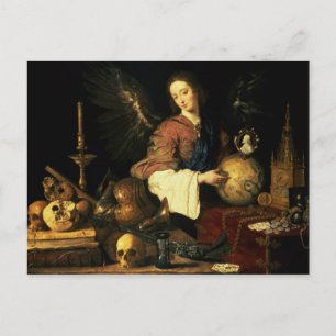 Vanitas, c.1634 postcard