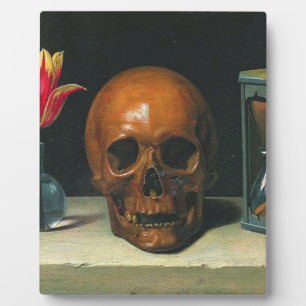 Vanitas Still Life 1671 By Philippe De Champaigne Plaque