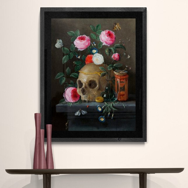 Vanitas Still Life Skull Poster (Creator Uploaded)