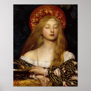 Vanity - A Mediaeval Maiden Poster
