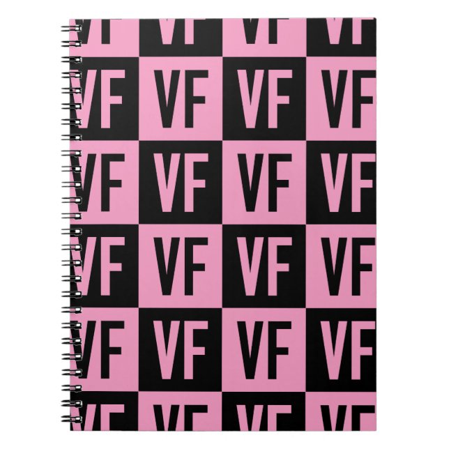 Vanity Fur Mag VF Pink Notebook (Front)